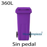 Contenedores de basura premium 360L púrpura911