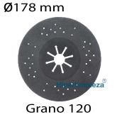 Lija flexible SAG diámetro 178mm grano 120