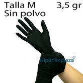 1000 guantes nitrilo negro 3,5 gr TM