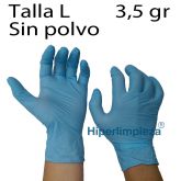 1000 uds guantes nitrilo azul talla L