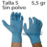 1000 uds guantes nitrilo azules 5,5 g TS