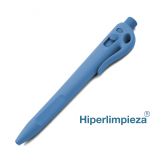 Bolígrafo detectable clip estándar M104 azul