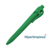 Bolígrafo detectable clip estándar M104 verde