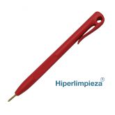 Bolígrafo detectable clip estándar M105 rojo