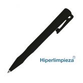 Bolígrafo detectable clip estándar M116 negro