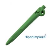 Bolígrafo detectable para cordón gel M104 verde