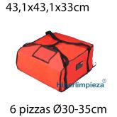 Bolsa de catering para pizzas pequeñas
