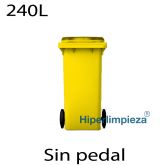 Contenedores de basura 240L amarillo503