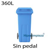 Contenedores de basura premium 360L azul820