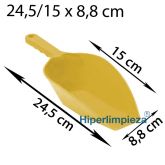 Cuchara de mano alimentaria 0,26L amarillo