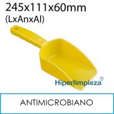 Cuchara de mano antimicrobial 650 gr amarillo