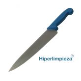 Cuchillo profesional detectable chef 179mm MT047 azul