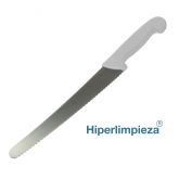 Cuchillo profesional detectable pan/pastelería 254mm MT055 blanco