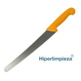 Cuchillo profesional detectable pan/pastelería 254mm MT055 naranja