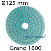 Disco diamantado R diámetro 125mm grano 1800