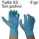1000 uds guantes nitrilo azules 3 g TXS