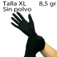 500 guantes nitrilo negro 8,5 gr TXL
