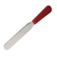 Cuchillo profesional detectable paleta 152mm MT051 rojo
