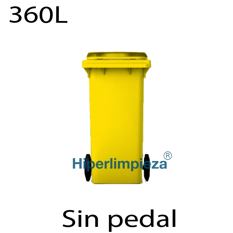 CONTENEDOR DE BASURA 360L - Contenedor plastico